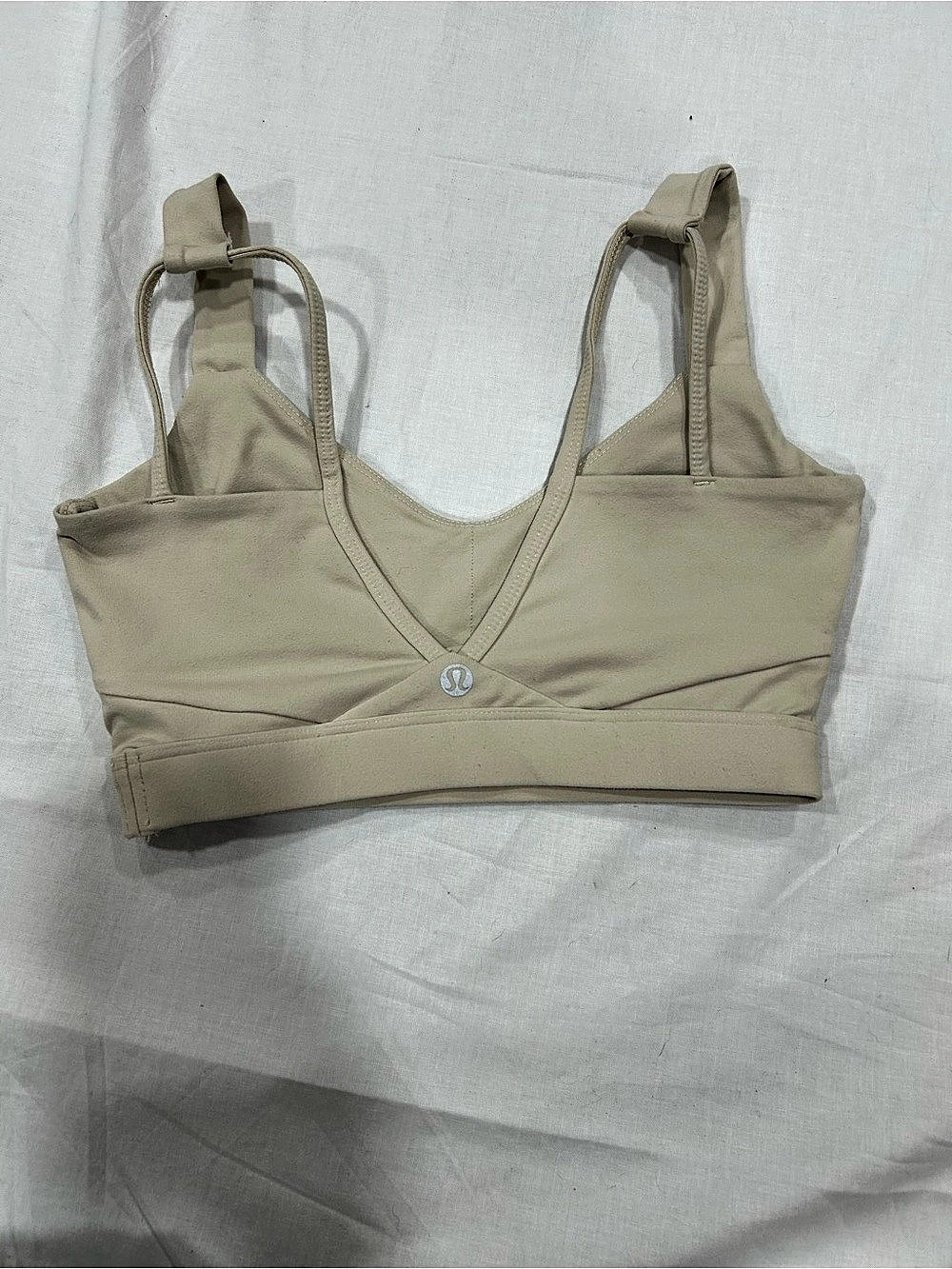 lululemon Like a Cloud Longline Bra Sports Bra in Beige